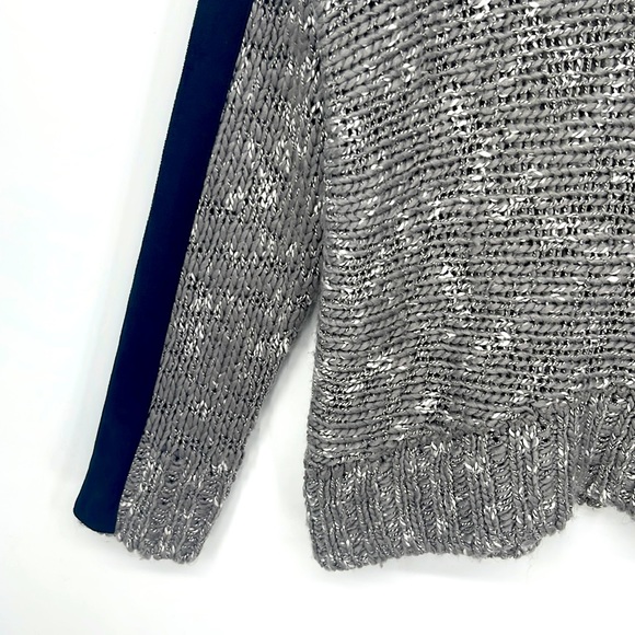 Press Cowl Neck Oversized Sweater - Picture 2 of 3